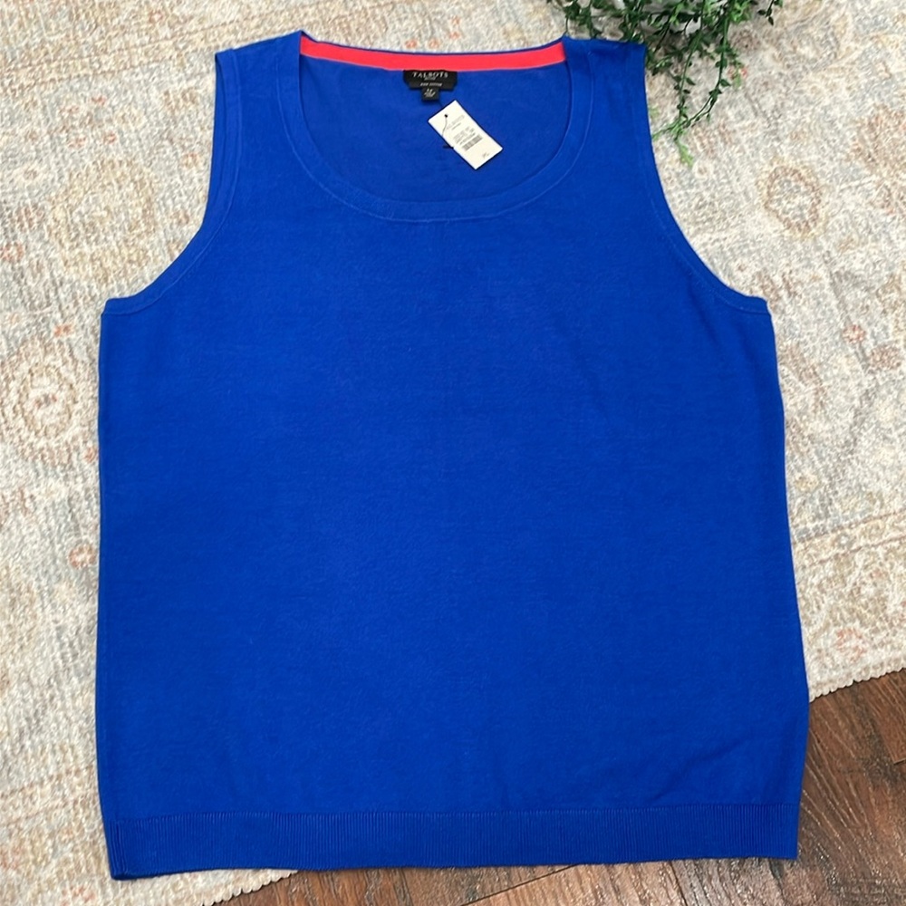 Talbots sleeveless top